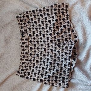 Fun Geometric Print Shorts